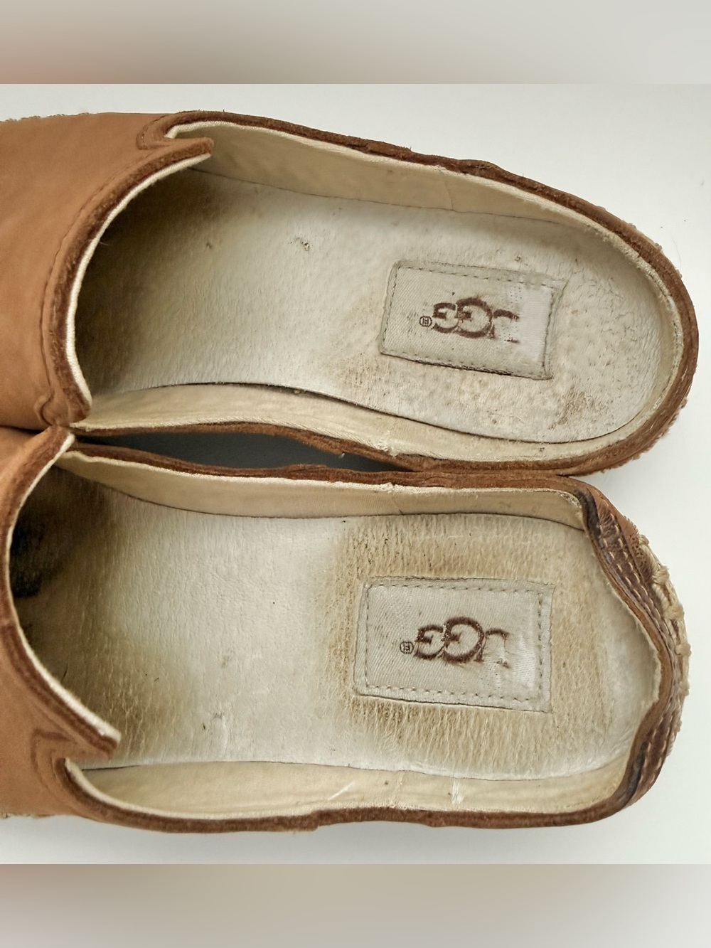 UGG Caleel flat Slip-On Espadrille Mule Size 6.5 - Picture 4 of 9